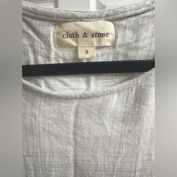 Cloth & Stone Casual Plaid Top S - Picture 6 of 6